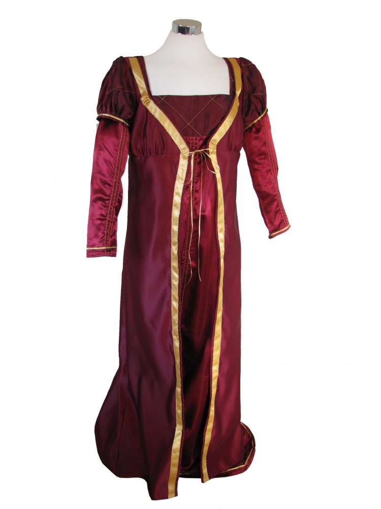 Ladies Regency Evening Ballgown Costume And Pelisse Size 12 - 14 Image
